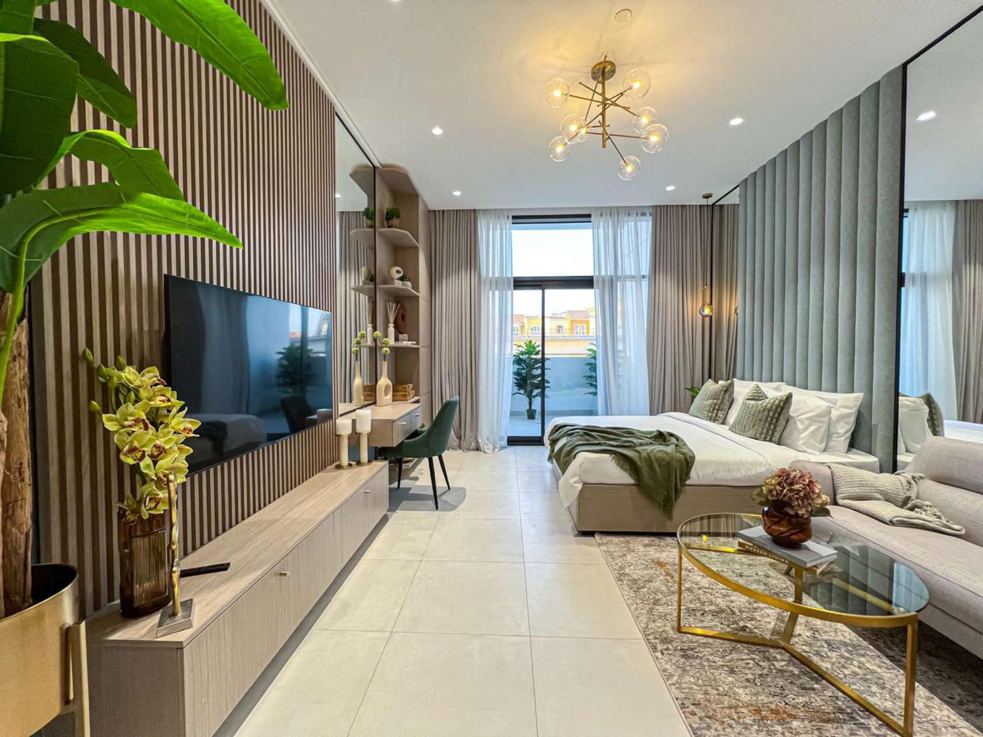 Bright New With Pool & Gym Access, 5 Min From Gardens Metro Дубай