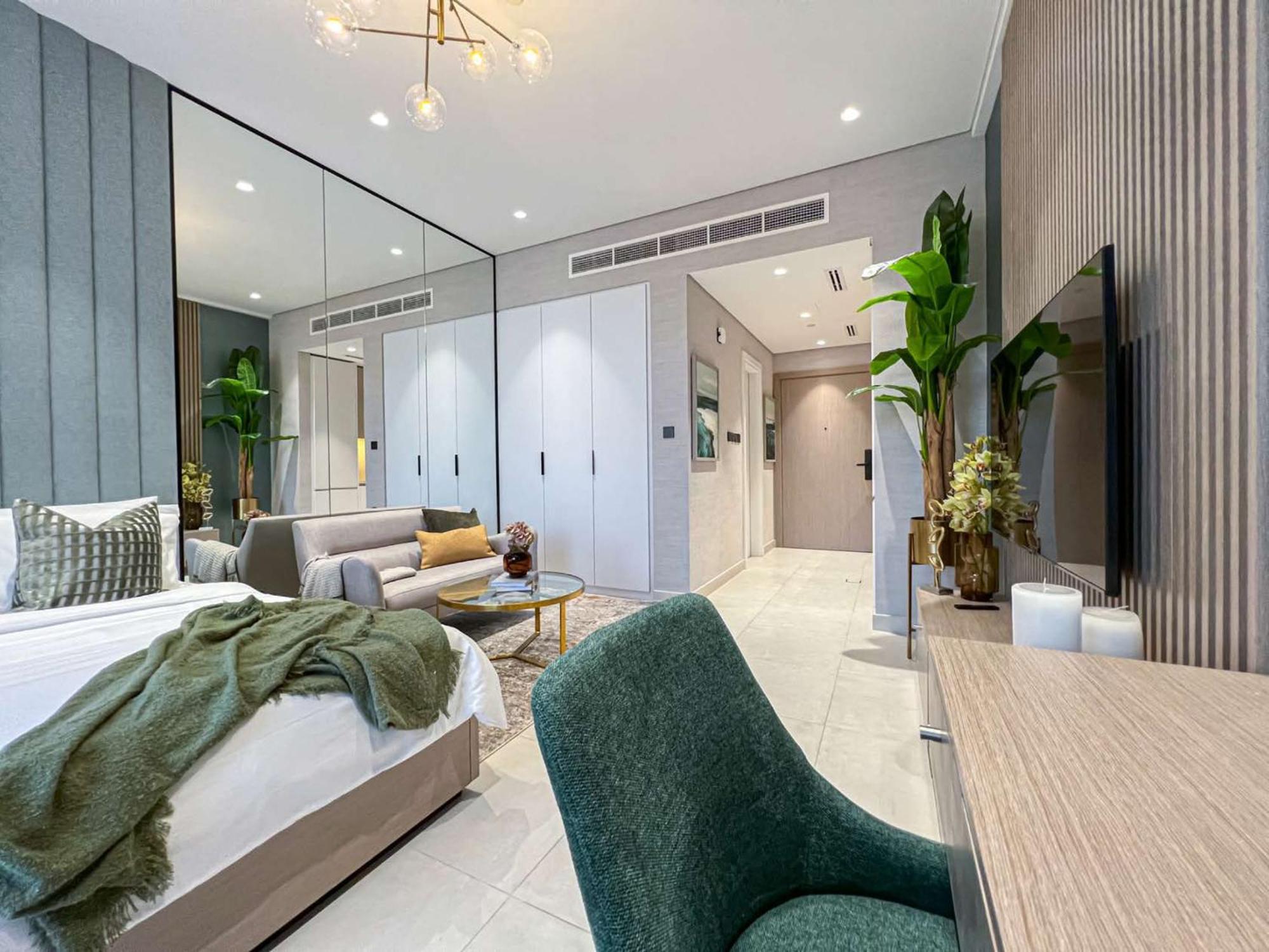 Bright New With Pool & Gym Access, 5 Min From Gardens Metro * Дубай